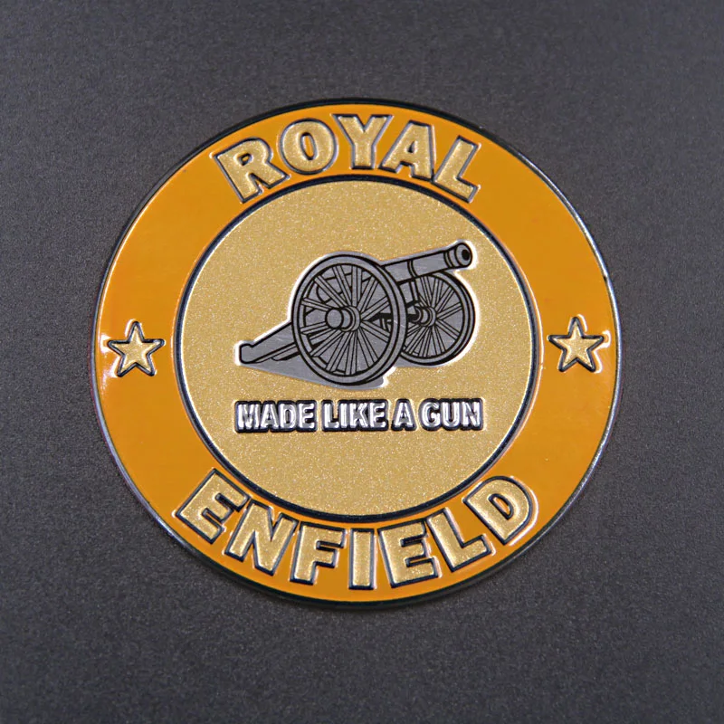 Значок эмблемы мотоцикла Royal Enfield алюминиевые стандартные Высококачественные