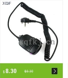 Плечо Динамик микрофон для Vertex Стандартный VX210 VX228 VX230 VX231 VX298 VX300 VX350 VX351 VX354 VX400 VX410 двухстороннее радио