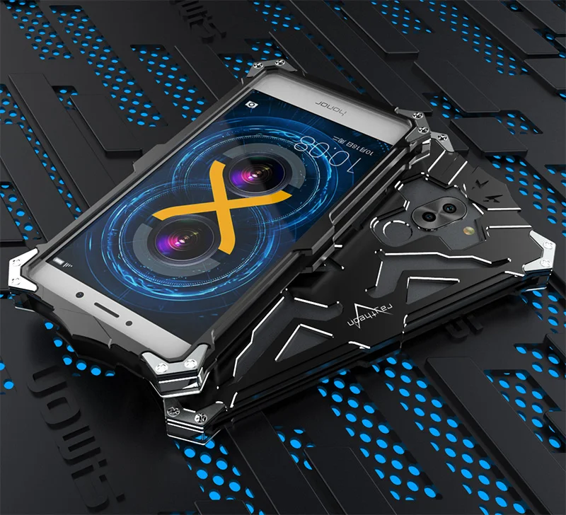 Zimon авиации Алюминий металлический чехол для huawei Honor 9 Lite Honor 6X X6 BLN-L21 BLN-L22 BLN-L24/huawei GR5 /Коврики 9 lite