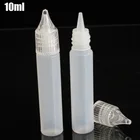 50 шт., пластиковые бутылки для жидкого никотина, емкость 13 унции, 10 мл