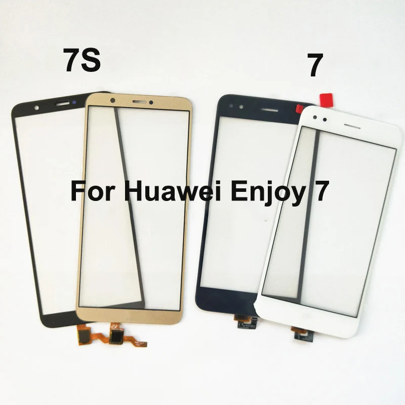 Сенсорный экран для Huawei Enjoy 7 Enjoy7 SLA-AL00, сенсорная панель с цифровым преобразователем, сенсорная панель с кабелем Felx