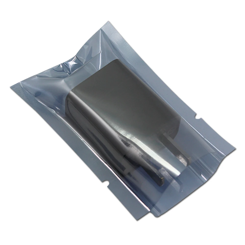 

100PCS/Lot Antistatic ESD Shielding Open Top Package Bag Heat Sealable Anti Static Pouches Bags for Electronic Product 31 Sizes