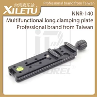 xiletu nnr 140 multifunctional long clamping plate 140mm nodal slide tripod rail quick release plate photography accessories
