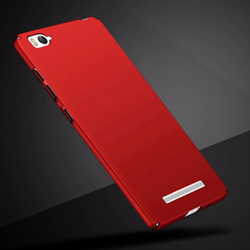Оригинальные чехлы для Xiaomi Mi4c чехол Mi4i жесткий матовый из поликарбоната задняя