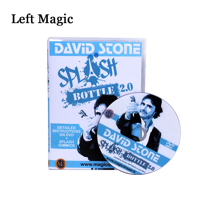 Splash Bottle 2 0 от David Stone & Damien Vappereau (DVD и Gimmick) магические трюки крупным планом