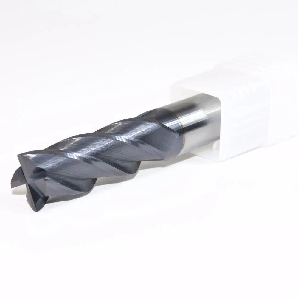 16 мм * 100 бесплатная доставка CNC твердосплавная концевая фреза TiAlN с покрытием HRC50 4
