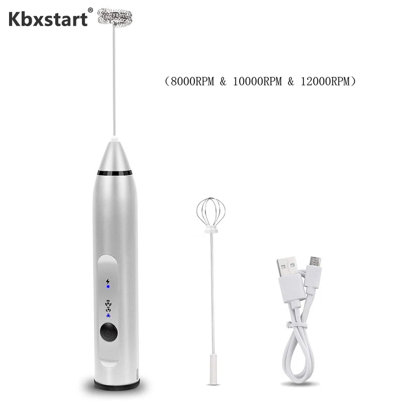 Kbxstart Многофункциональный миксер для молочных коктейлей Портативный миниблендер
