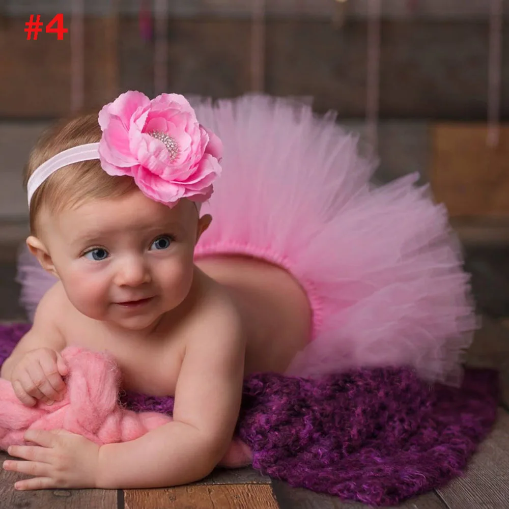 Юбка-пачка и повязка на голову для новорожденных девочек 0-3 месяцев | Мать ребенок