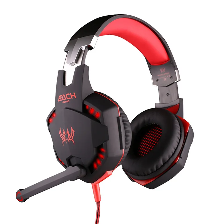Высококачественные Игровые наушники EACH G2100 с функцией вибрации гарнитура