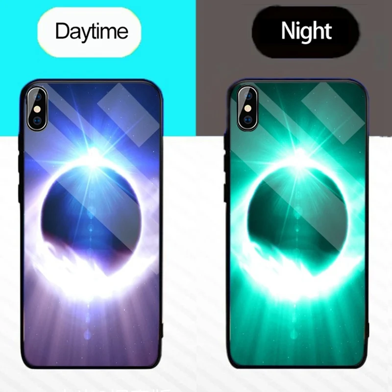 Patterned 11 Чехол в виде светящегося стекла для Xiaomi mi 9 8 SE 8 Lite A1 A2 Lite чехол для телефона для Xiao mi Red mi 5 Plus 6A 6 Pro Note 7 5 Pro Coque - Цвет: Patterned 11