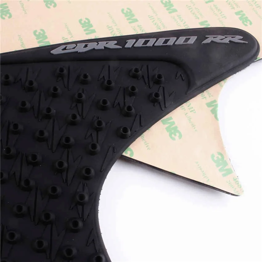 

Tank Traction Side Pad Gas Fuel Knee Grip Protector Decal Motorcycle Sticker for Honda CBR1000RR 2012 2013 2014 2015 2016 Black