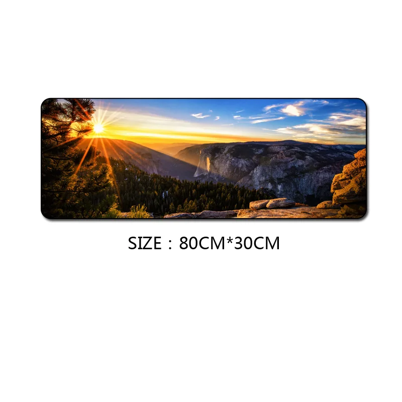 Model F FFFAS 80X30 см природа sunrise коврик для мыши большой ноутбук компьютер ПК клавиатура и коврик для мыши лазерная печать Высокая эффективность противоскользящая - Цвет: Model F