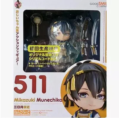 Аниме Фигурка 10 см Touken Ranbu Online Mikazuki Munechika #511 ПВХ фигурка Модель Коллекционная