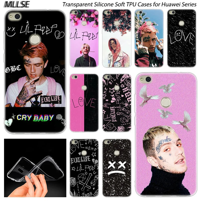 Лидер продаж мягкий силиконовый чехол Lil Peep для Huawei NOVA 3 3i 4 Honor 7A Pro 7S 6X 7X 8X 8 9 10 Lite Play