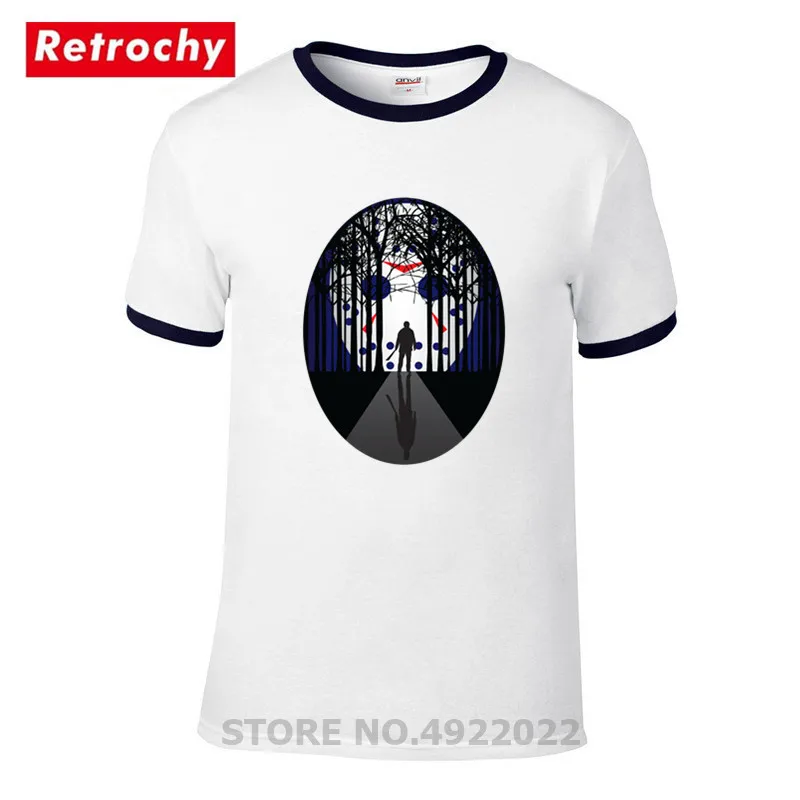 Jason Voorhees/футболка с XS-3XL из фильма ужасов пятница 13 Мужская футболка забавной