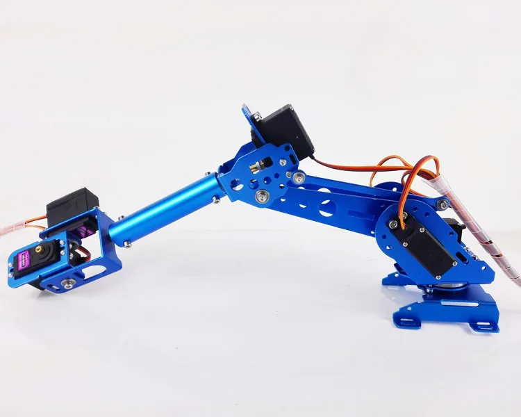 Abb 6DOF робот рука промышленная модель робота металл механическая цветной MG996R