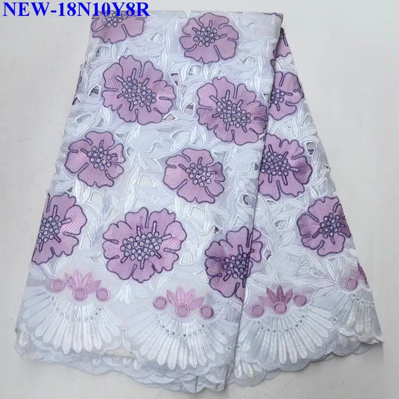 100% Cotton Voile Lace Swiss Fabric 2018 Latest High Quality Laces In Wine Red For Wedding Dress JSA04 | Дом и сад