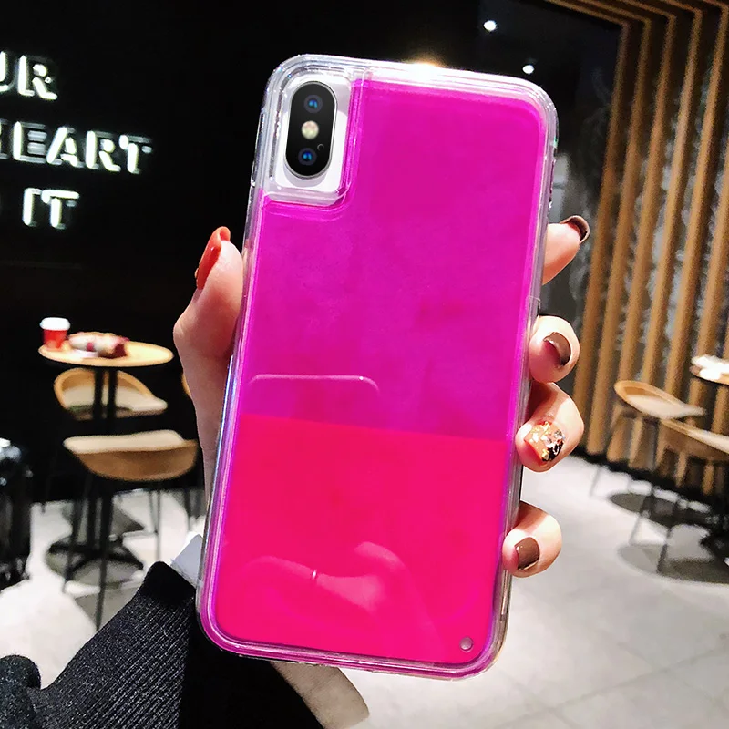Чехол для iPhone 11 11Pro Max X Xs Xr 7 8 Plus 6 6s светящийся силиконовый чехол Capinha Capa ipone ip Coque Fundas