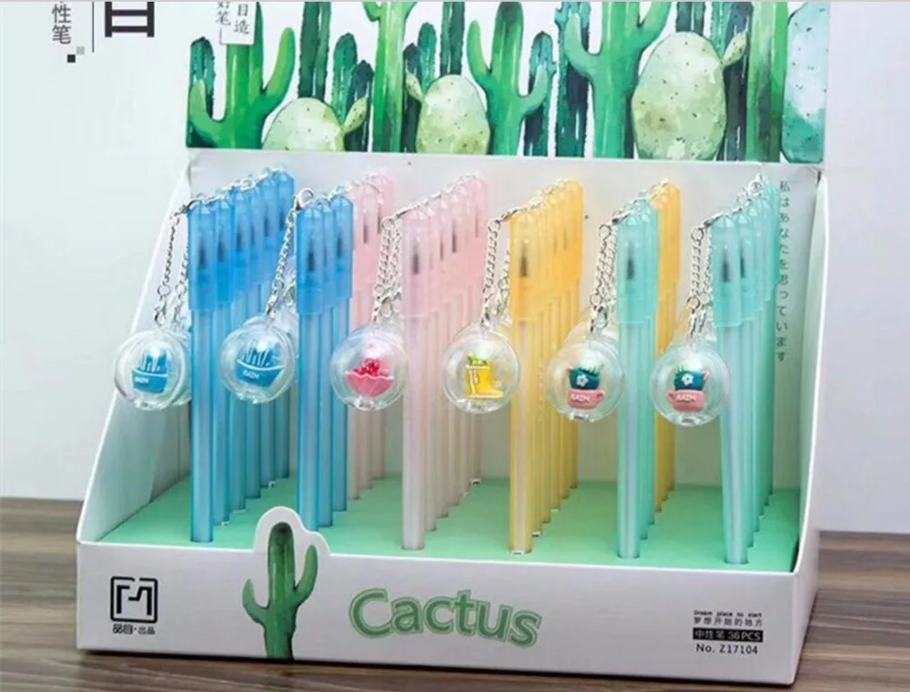 Корейский Новый сезон дождя гелевая ручка в стиле мультфильма Школа Офис письмо