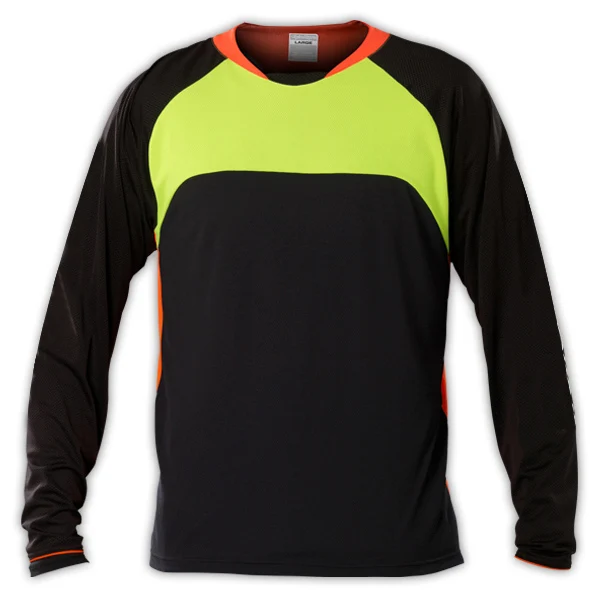 Весенняя длинная футболка Gwin MTB Cycle Bicycle горные MX Jersey BLACK/FLO
