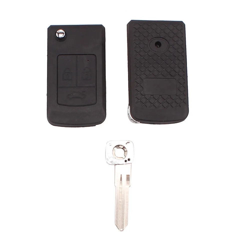Car Covers Key Shell Modify Switchblade 3 Buttons Uncut Flip Folding Remote Fob Case For Lada Auto Part | Автомобили и мотоциклы