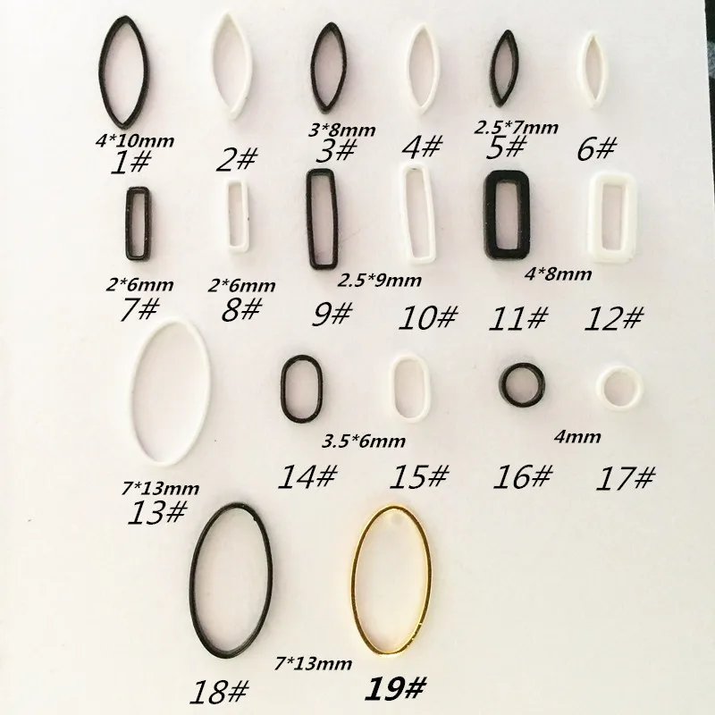 10 шт./лот Новое поступление 2017 золотистые серебристые черные белые 3d рамки