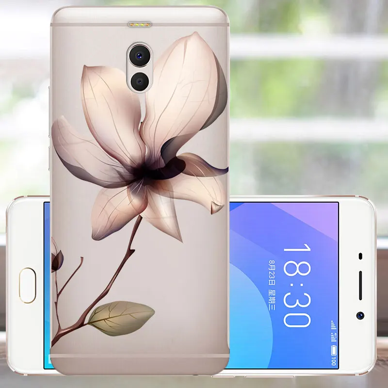 Чехол для Meizu M6 Note, силиконовый защитный чехол для задней панели M 6 Note, Мягкий ТПУ Модный чехол для задней панели Meizu M6 Note Coques Bumper - Цвет: BHH