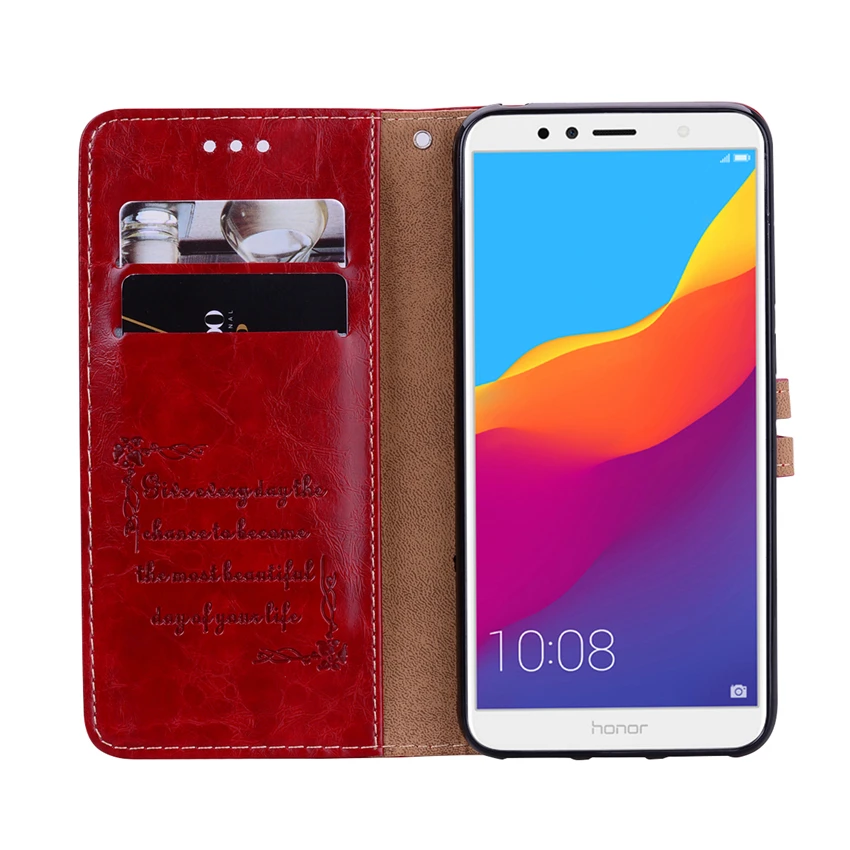 Кожаный чехол для Huawei P Smart Plus P20 P10 P8 P9 Lite Mini Y3 Y5 Y6 Prime 2018 2017 Mate 20 Honor 7A Россия 7C Pro 10 8 9