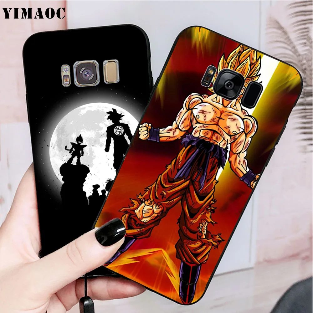 YIMAOC Dragon Ball goku DragonBall Soft Case for Samsung Galaxy S10 Plus S10e S6 S7 Edge S8 S9 J6 M10 M20 M30 |