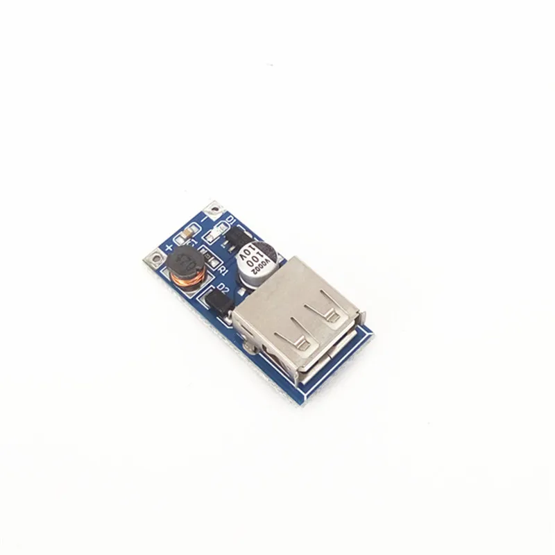 10 шт./лот синий DC напряжение на выходе USB Зарядное устройство Step Up мощность Boost