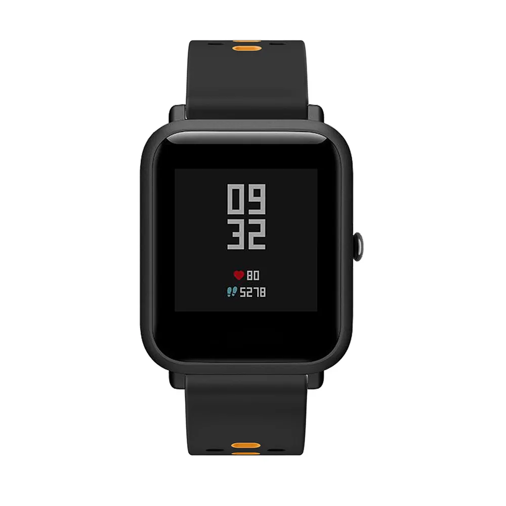 20 мм силиконовый ремешок для Xiaomi Huami Amazfit Bip S Pace Lite Youth Watch сменный спортивный