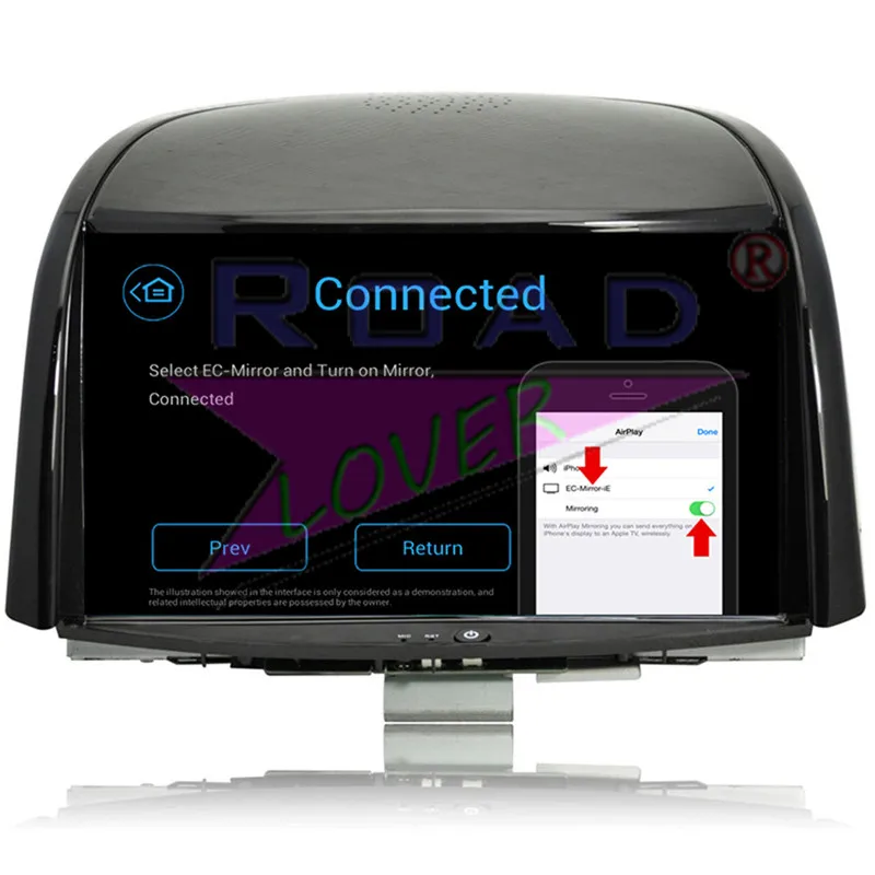 Автомобильный GPS навигатор Roadlover 2 Din Android 6 0 для Koleos 2009 2010 2011 2012 2013 2014 2015 2016