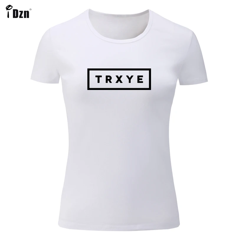 Женская футболка с коротким рукавом iDzn летняя принтом TRXYE Troye Sivan Troy | одежда