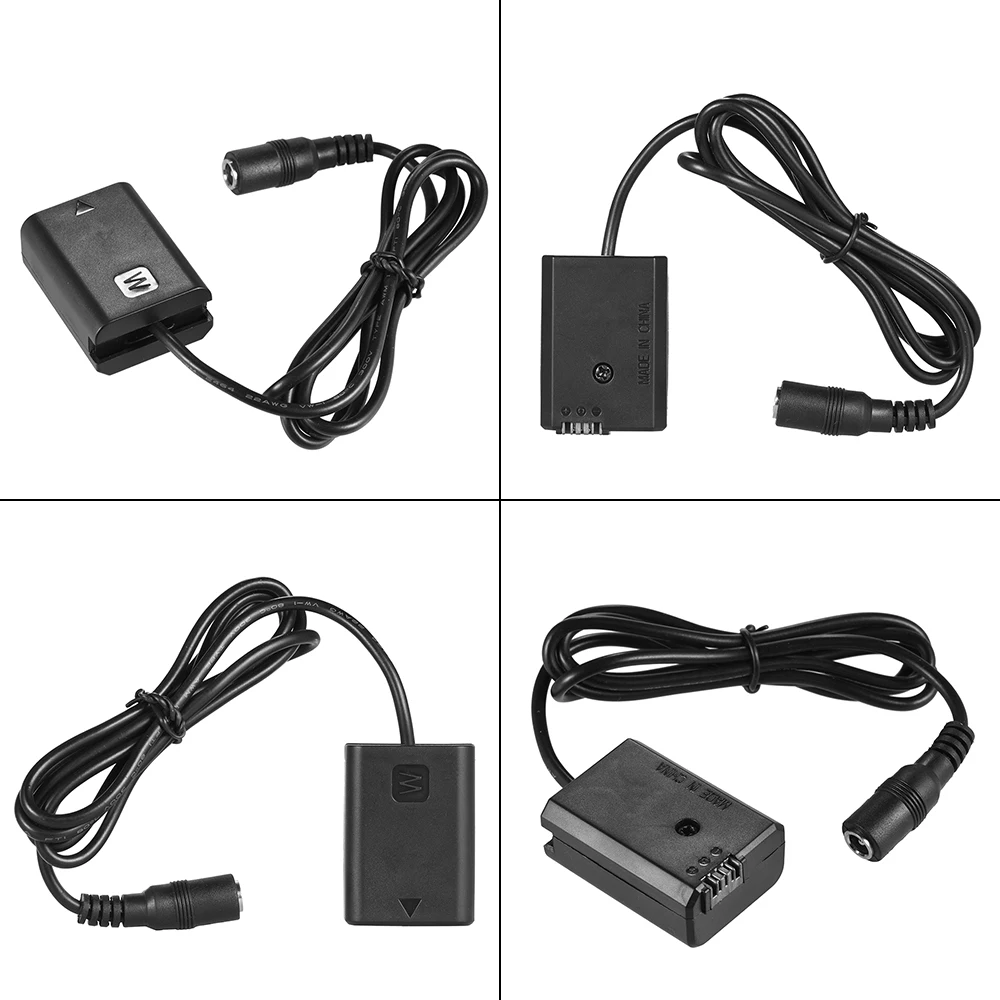 Адаптер Andoer для аккумуляторной батареи с встроенным штекером постоянного тока