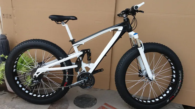 21-24-27-30speed Снег велосипед полный shockingproof frame Fat Tire Bike Алюминий сплава рама мягкий