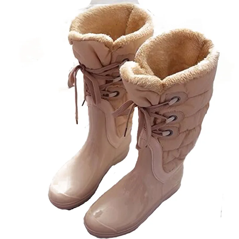 2018 Новое поступление зимние Для женщин толстые теплые Лакированная кожа