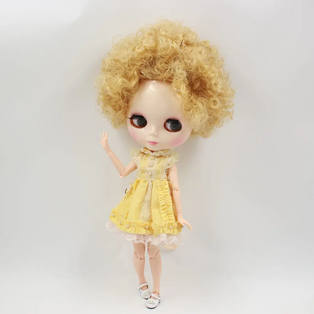 Короткие афро волосы кукла Blyth girl (AFYS 74)|girl doll|doll dolldoll |