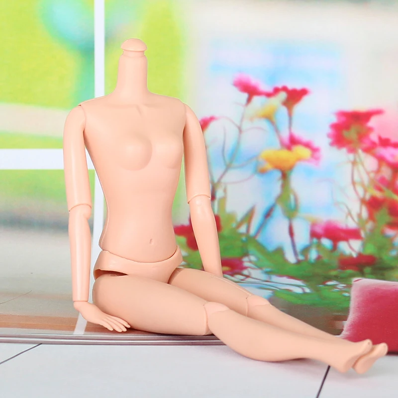 1 шт. телесного или общая мускул 12 Совместное тела Голая кукла для куклы игрушка