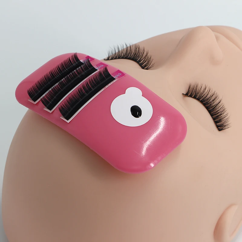 5pcs/lot Silicone Eyelash Holder Pad for Extensions Lash Stands Forehead Glue Pallet | Красота и здоровье