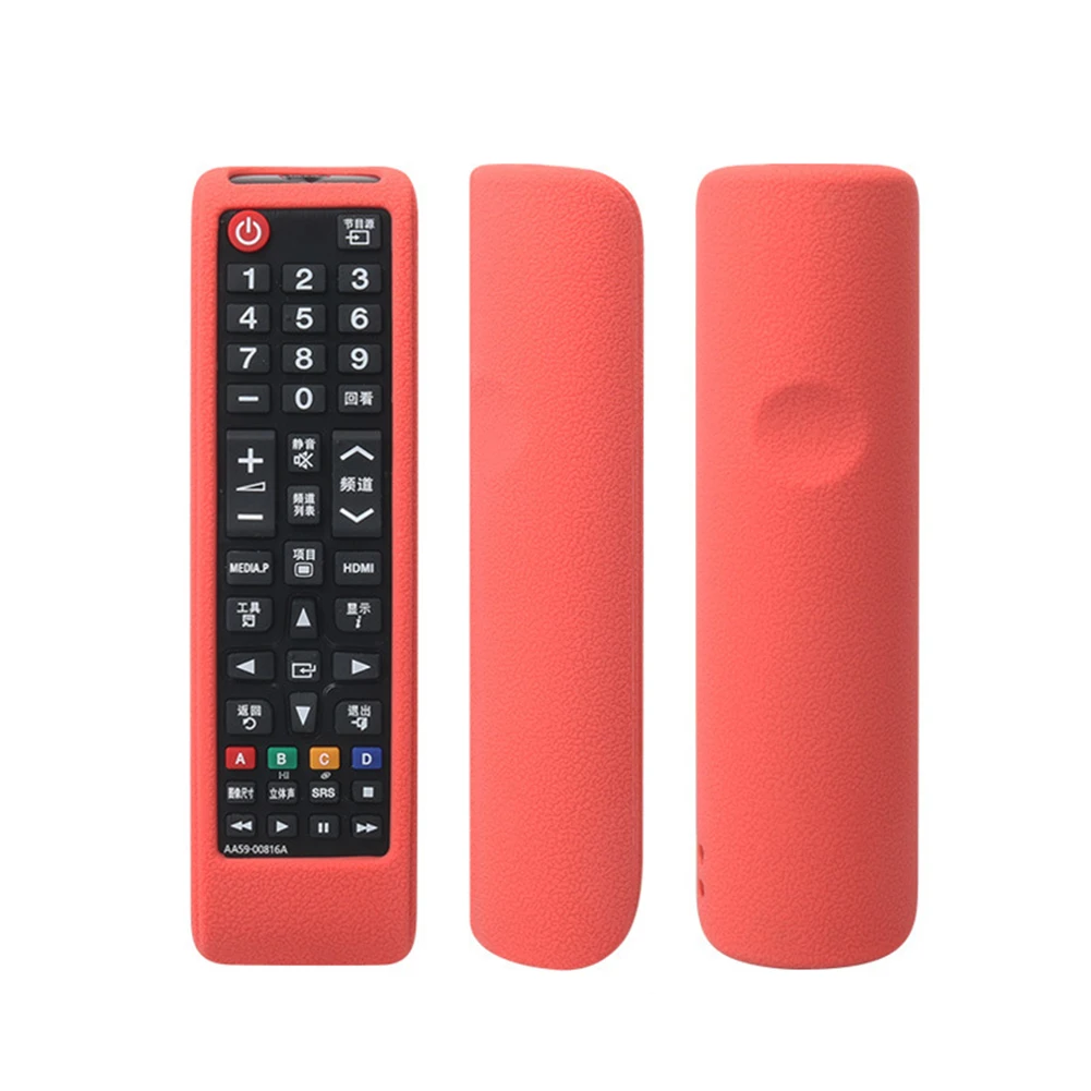 Protective Case Remote Control Cover Dustproof Protector Home Shockproof Soft TV Accessories Durable Solid Silicone For Samsung | Дом и сад