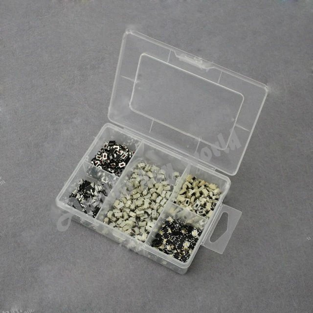 5 видов кнопок для микропереключателя Tact дистанционный ключ Toyota Hyundai VW (каждый 20