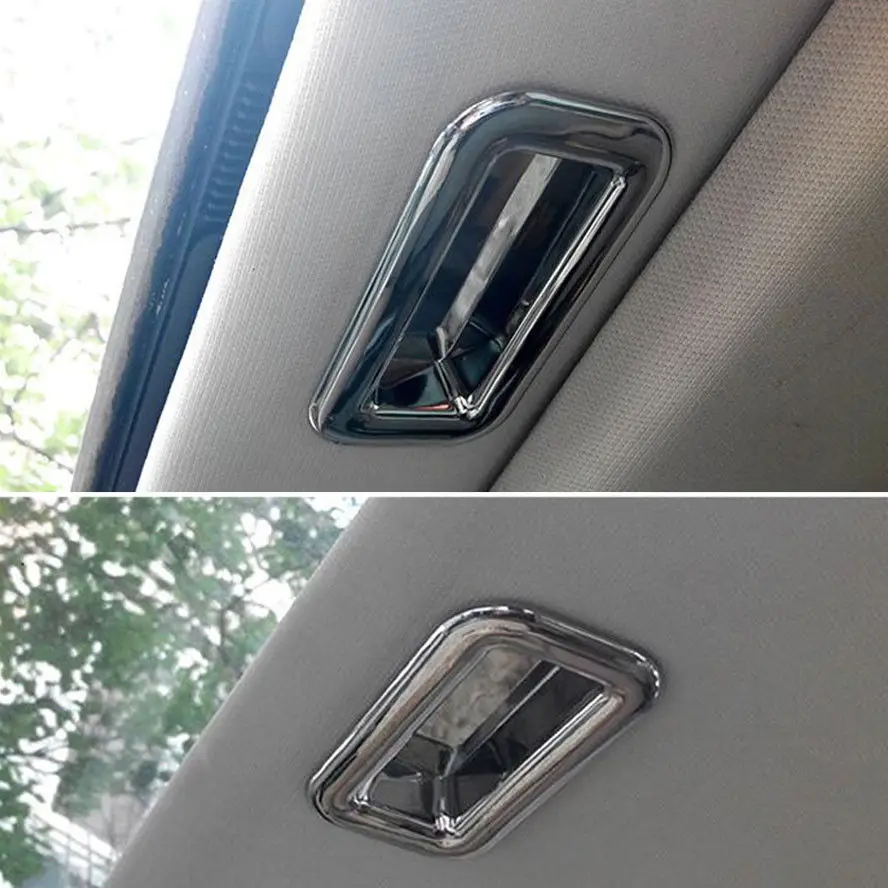 Хромированная крышка из АБС пластика для салона автомобиля верхняя ручка рамка