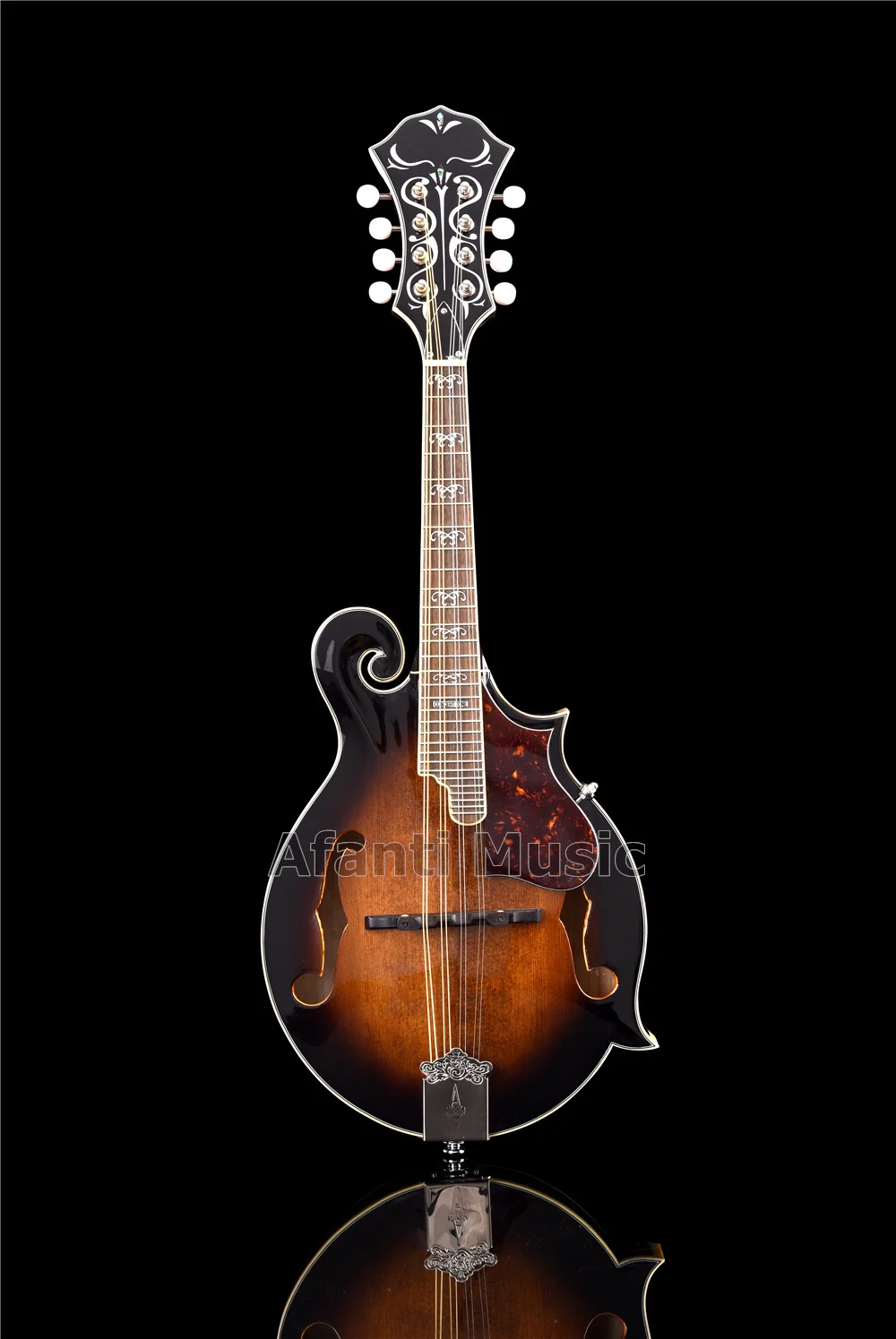 Afanti Массив ели Топ F мандолин(AMB-611
