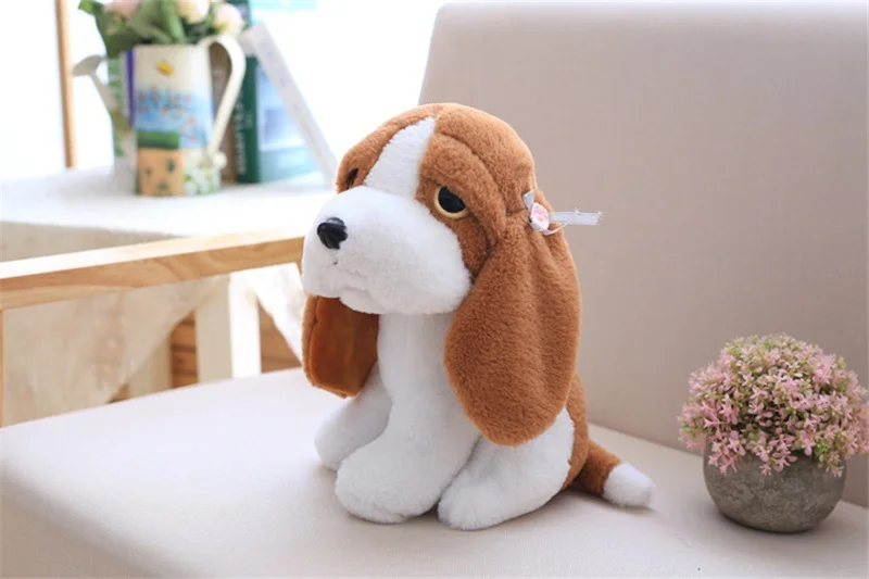 Short dog plush toy unhappy dolls 20CM long ear figures kids gift | Игрушки и хобби
