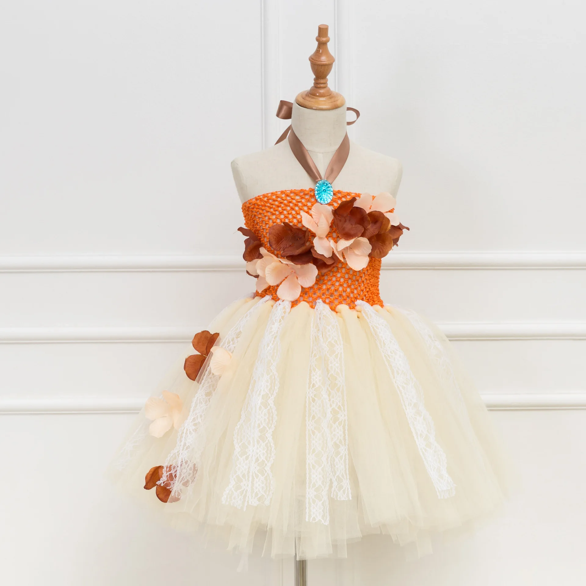 

Princess Girls Tutu Dress For Girls Birthday Party Dress Up Children Lace Tulle Flower Girl Dress Kids Halloween Cosplay Costume