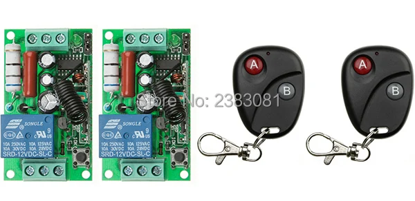 Новый AC220V 1CH 10A пульт дистанционного управления выключатель света teleswitch реле