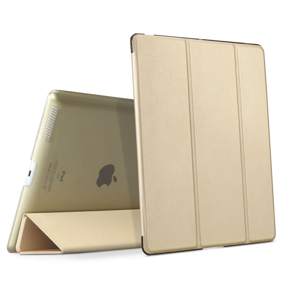 Умный чехол YWVAK YiPPee для iPad 2 3 4 цветной ПУ магнитный режим пробуждения сна apple iPad2