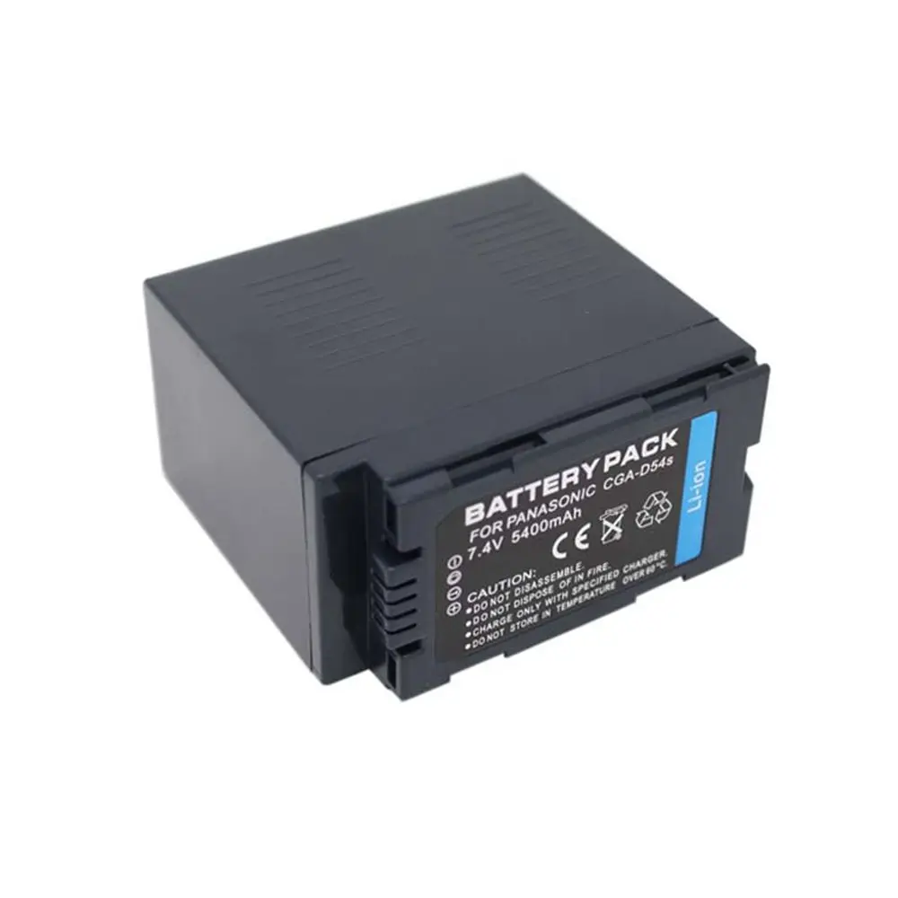 WHCYonline 5400 мА · ч CGA D54S CGAD54S CGR Аккумулятор для фотоаппарата PANASONIC SE DVC32|camera battery|cga