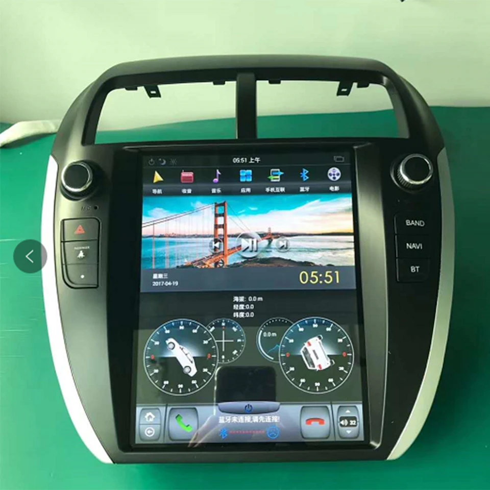 KiriNavi вертикальный экран Tesla стиль 10," Android 7,1 Автомагнитола для Mitsubishi ASX Мультимедиа gps навигация wifi 2010
