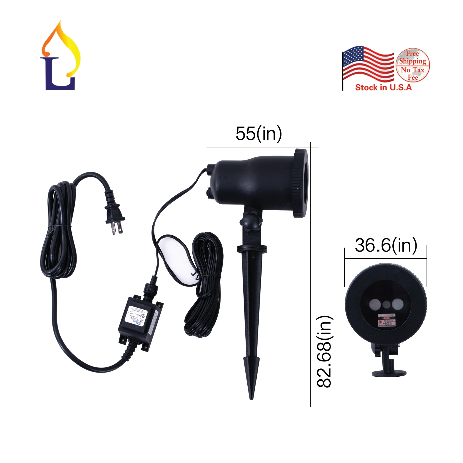 JLLEAD Trio RGB многоцветный лазерный проектор (красный зеленый синий)-для